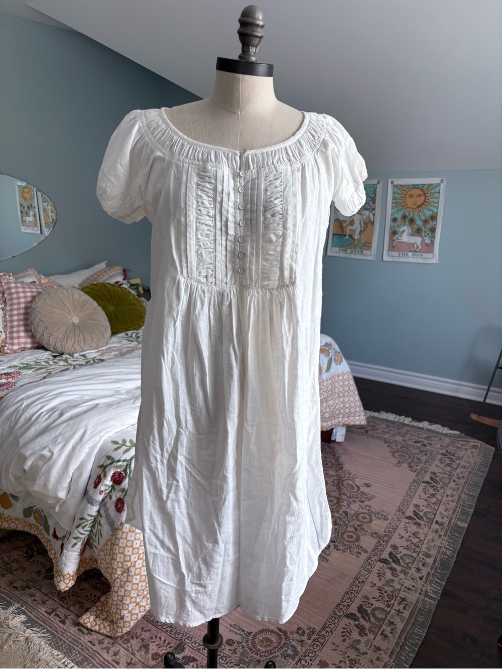 We The Free White Gauzy Off-Shoulder Top
